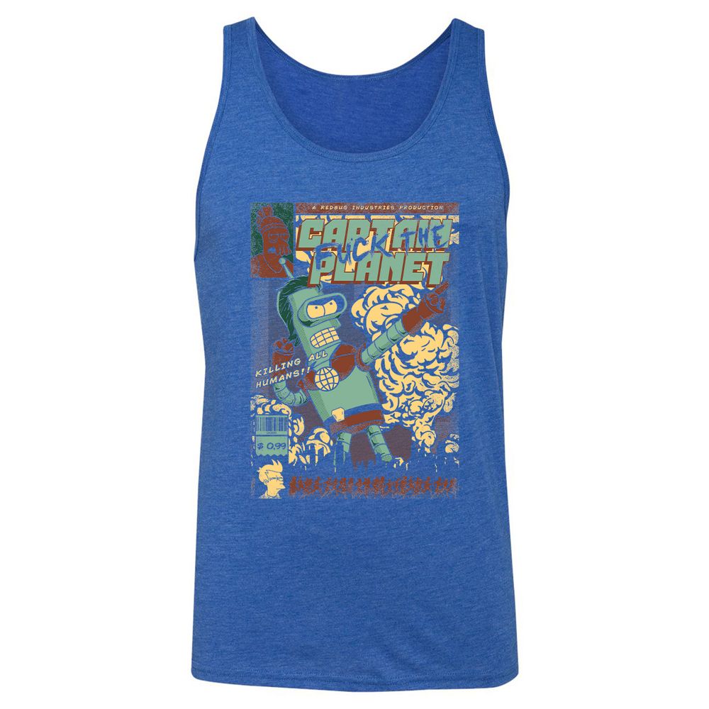 Unisex Jersey Tank - Z1LF8YAL - True Royal Triblend - 12