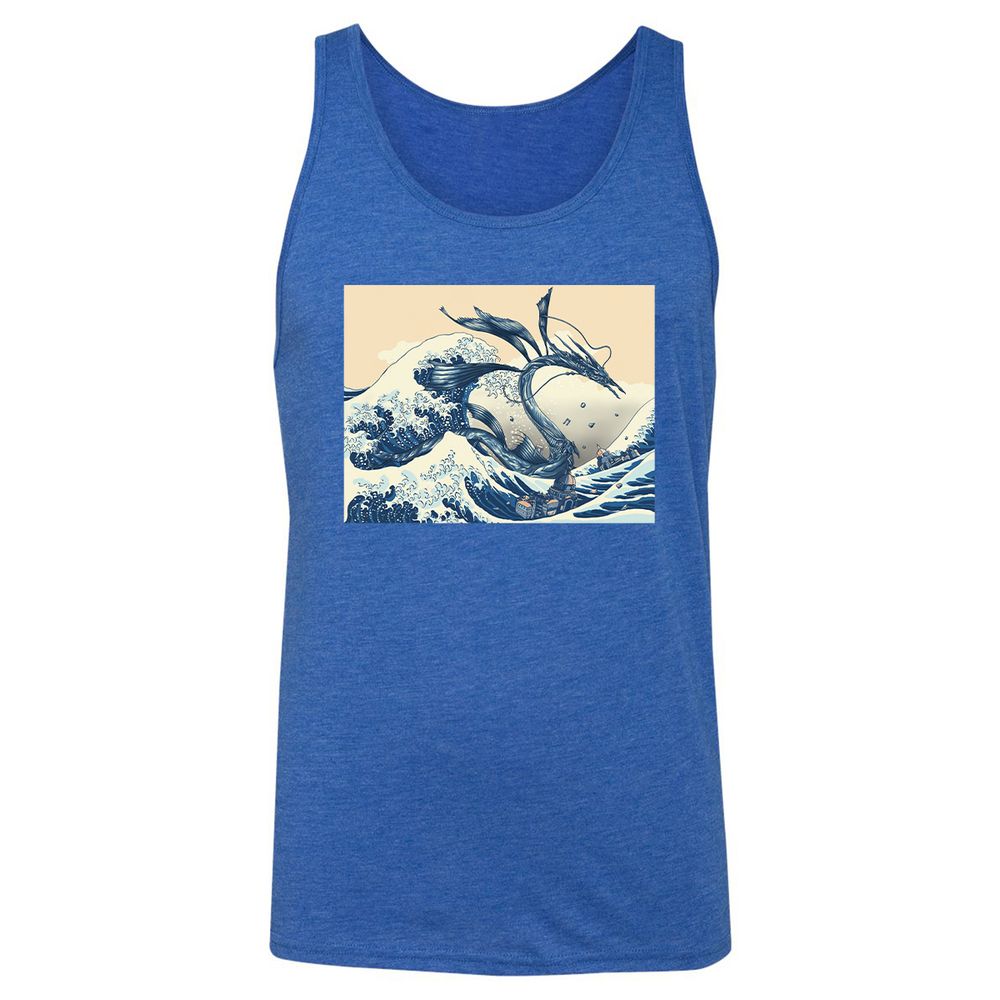 Unisex Jersey Tank - 1MF6MK8R - True Royal Triblend - 12
