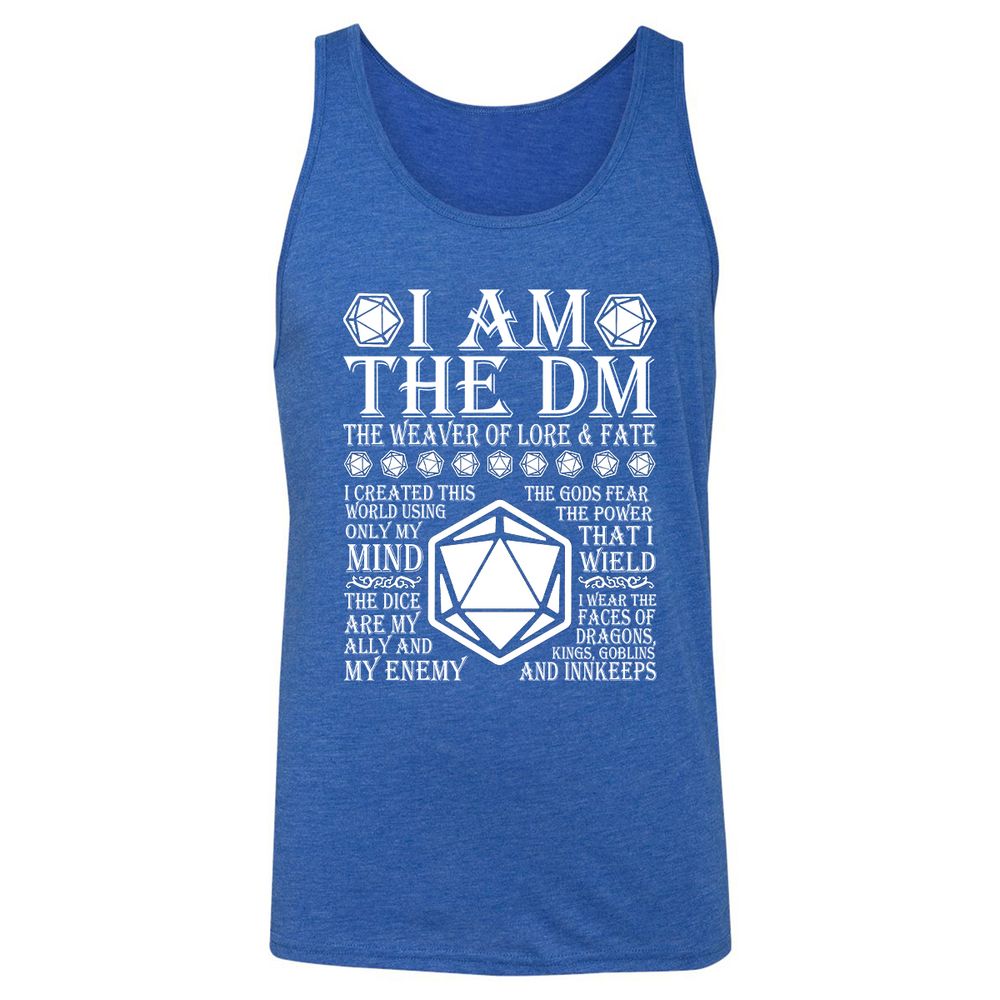 Unisex Jersey Tank - XUATZJ1C - True Royal Triblend - 12