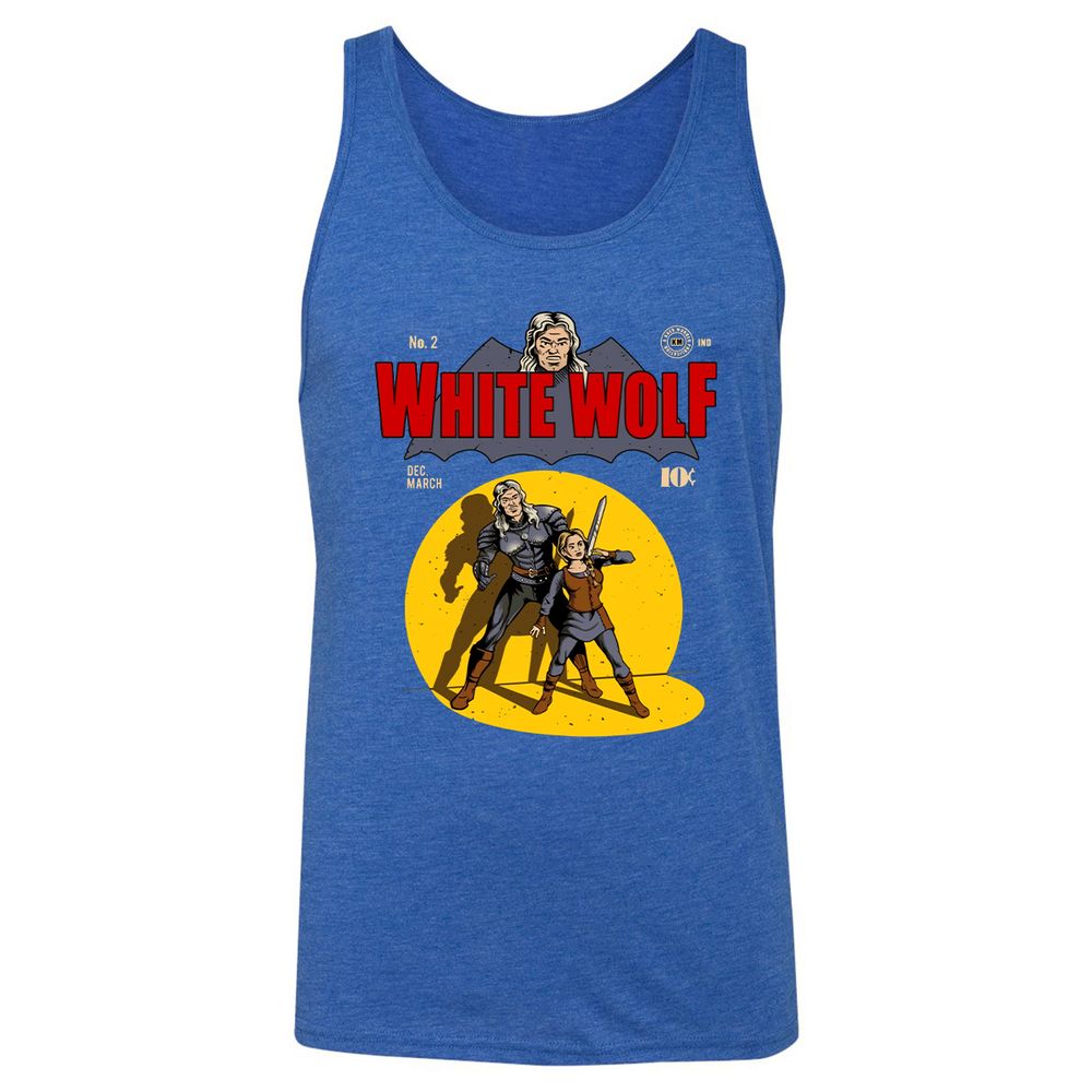 Unisex Jersey Tank - FQ6MSSBH - True Royal Triblend - 12