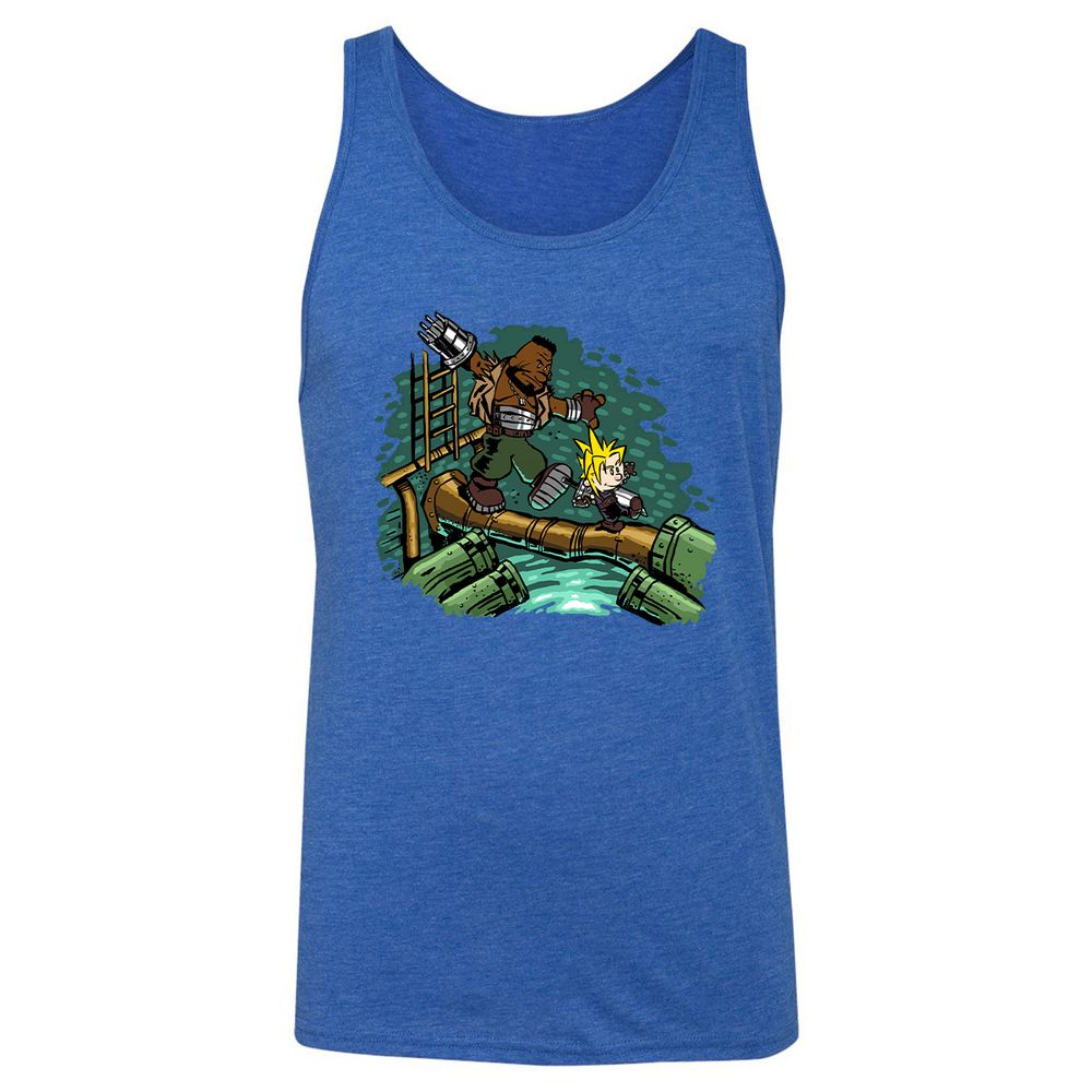 Unisex Jersey Tank - 25R73XMF - True Royal Triblend - 12