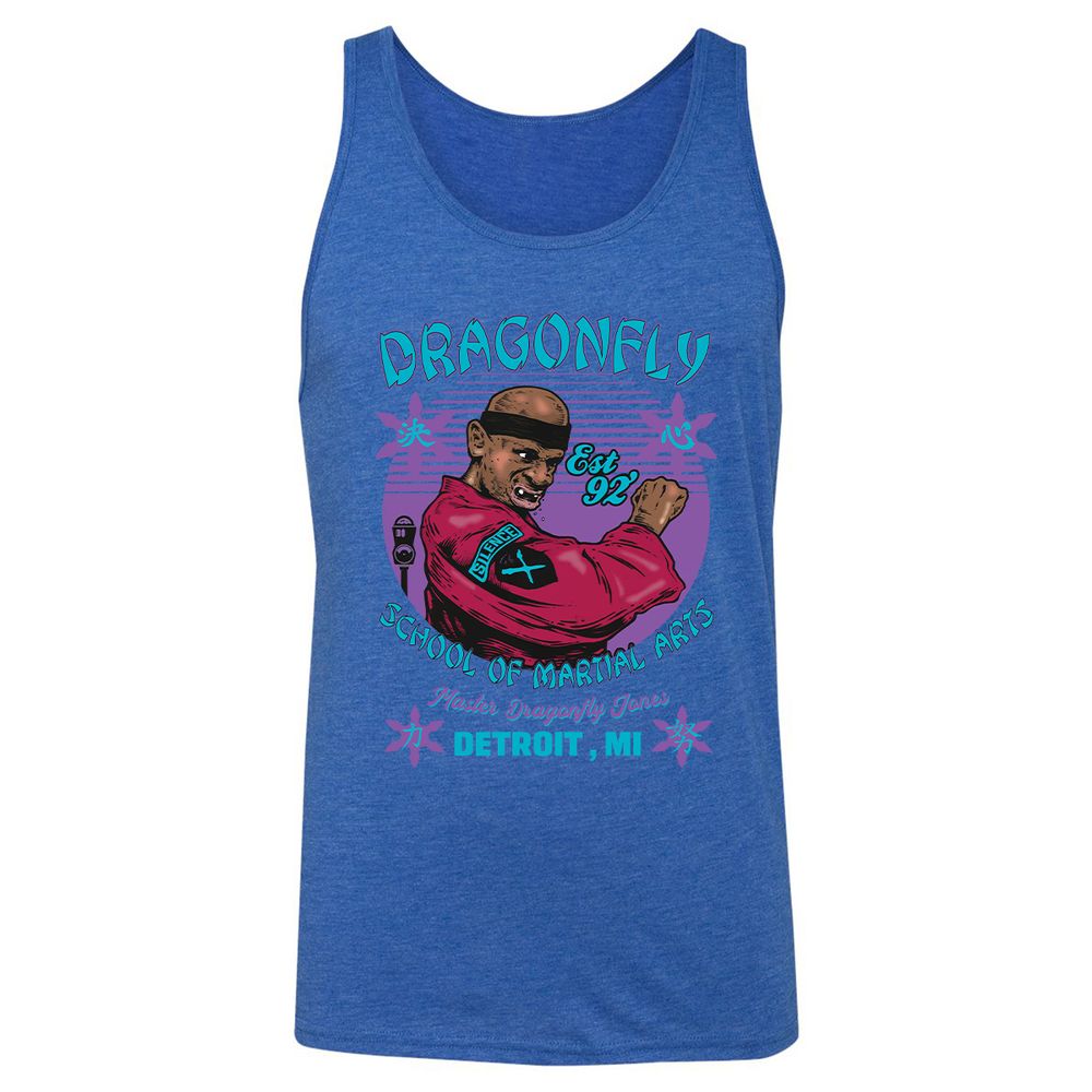 Unisex Jersey Tank - PMNND1HP - True Royal Triblend - 12