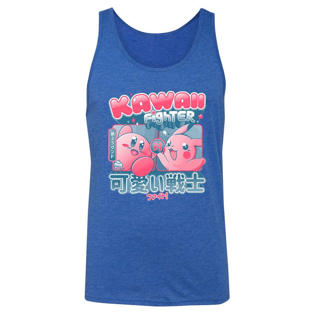 Unisex Jersey Tank - JHF4E23P - True Royal Triblend - 12