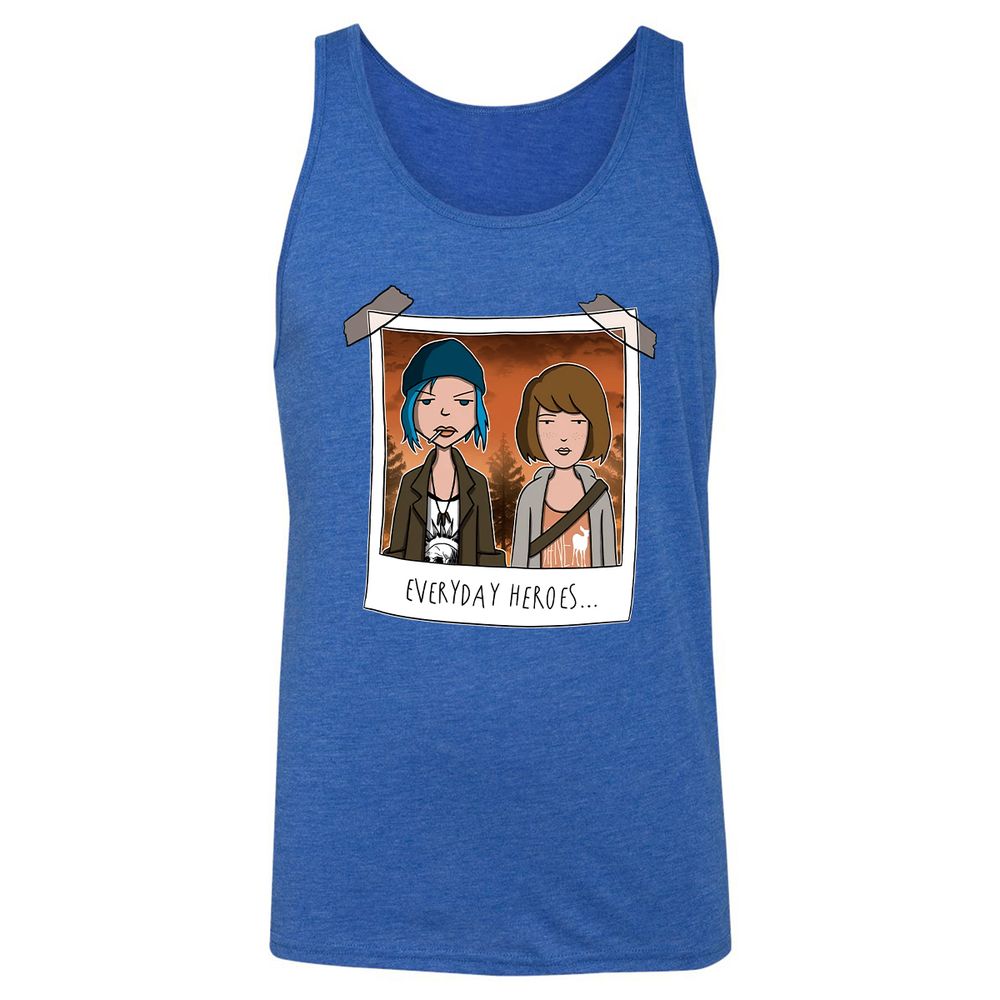 Unisex Jersey Tank - HN5F9SZ5 - True Royal Triblend - 12