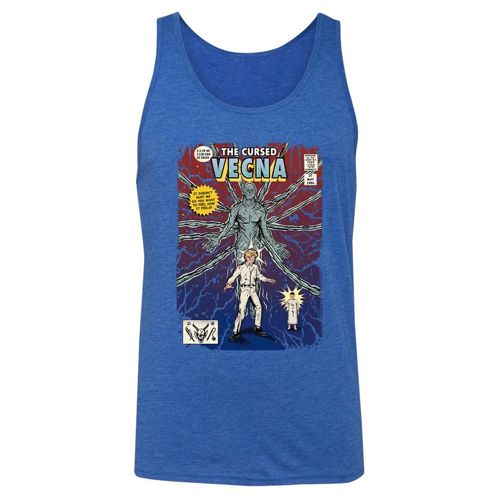 Unisex Jersey Tank - XHAFT6DB - True Royal Triblend - 12