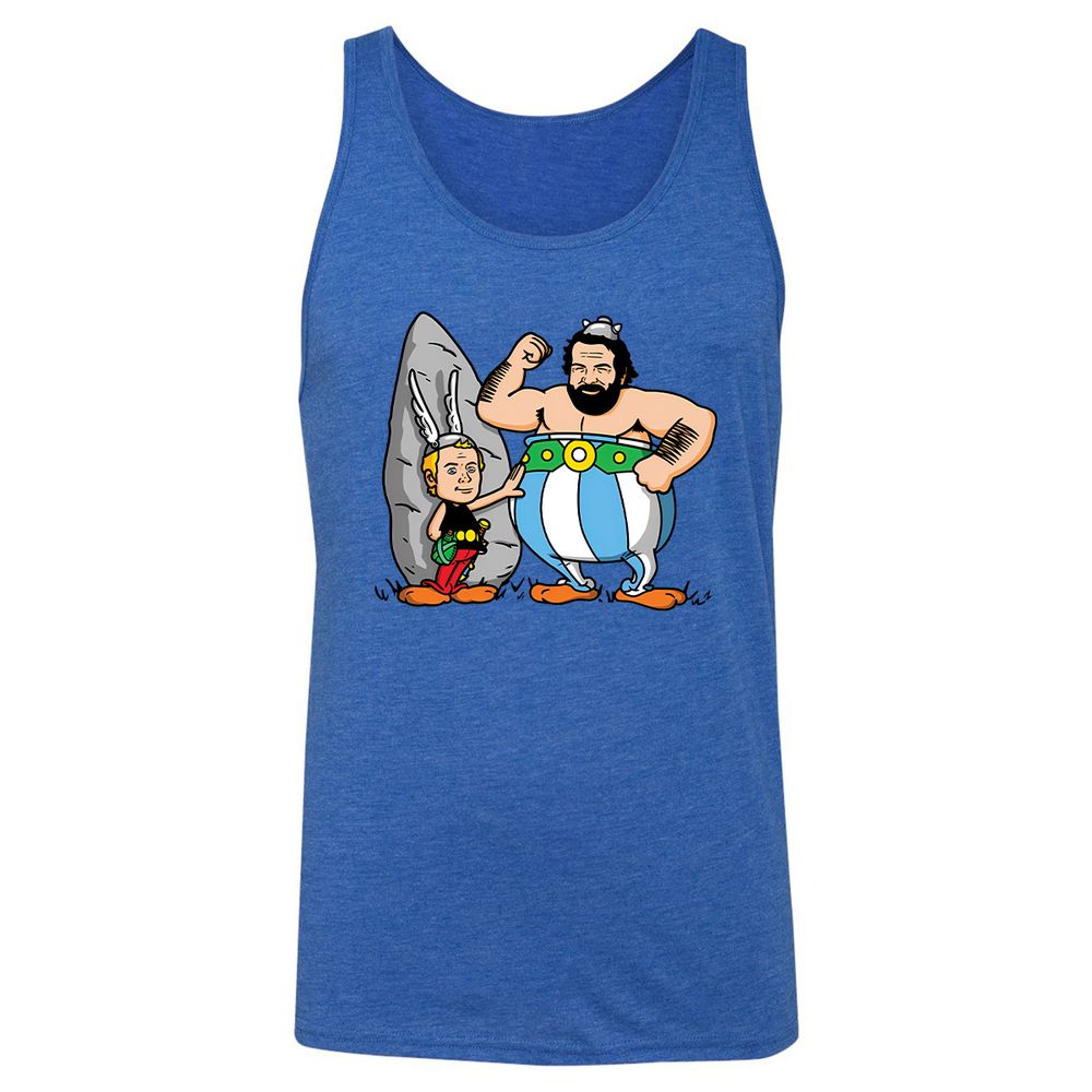 Unisex Jersey Tank - 28M3ZX8A - True Royal Triblend - 12