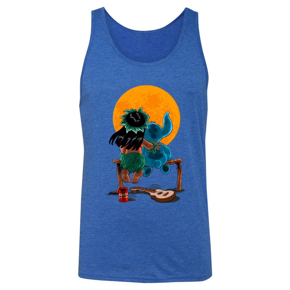 Unisex Jersey Tank - 7MYRRZML - True Royal Triblend - 12
