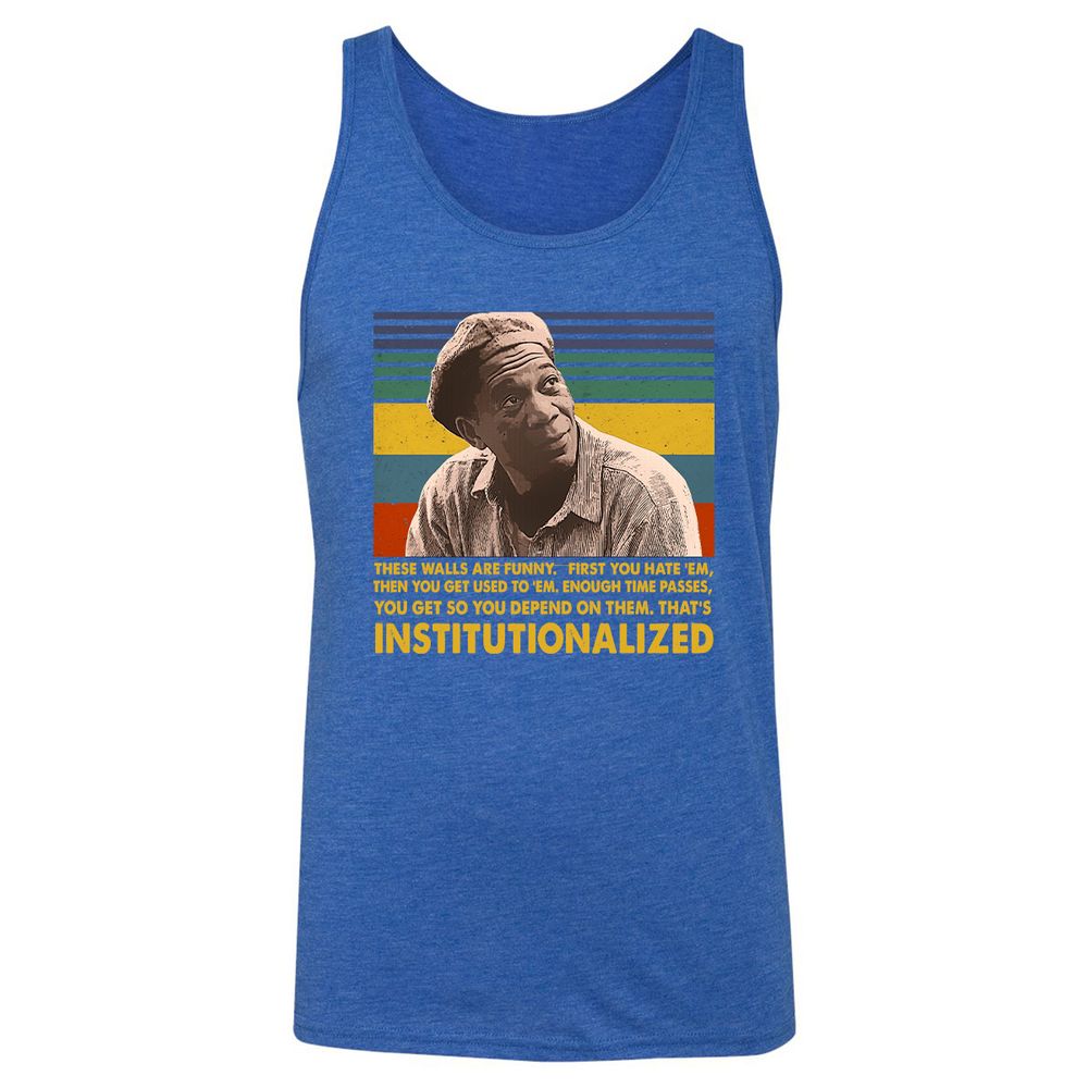 Unisex Jersey Tank - LY1LMWJJ - True Royal Triblend - 12