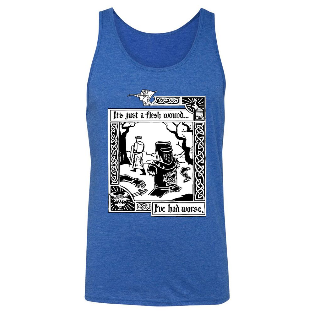 Unisex Jersey Tank - X3N37EAS - True Royal Triblend - 12