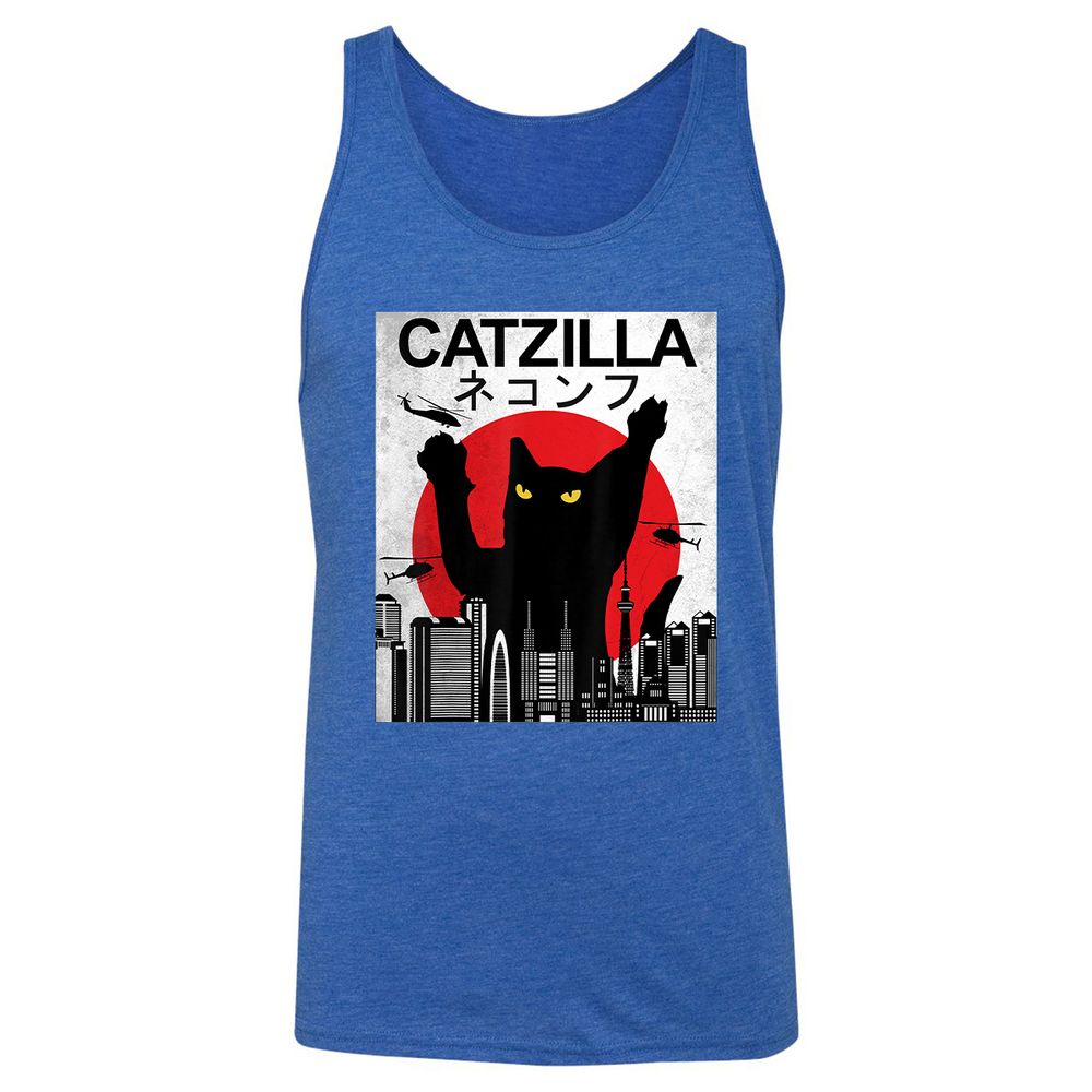 Unisex Jersey Tank - 3NLTUCGA - True Royal Triblend - 12