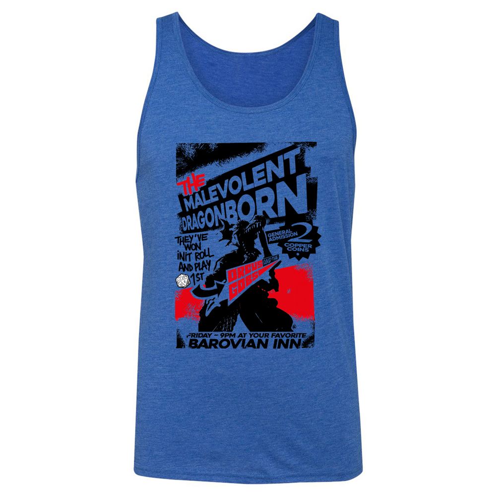 Unisex Jersey Tank - NG3Z82JB - True Royal Triblend - 12