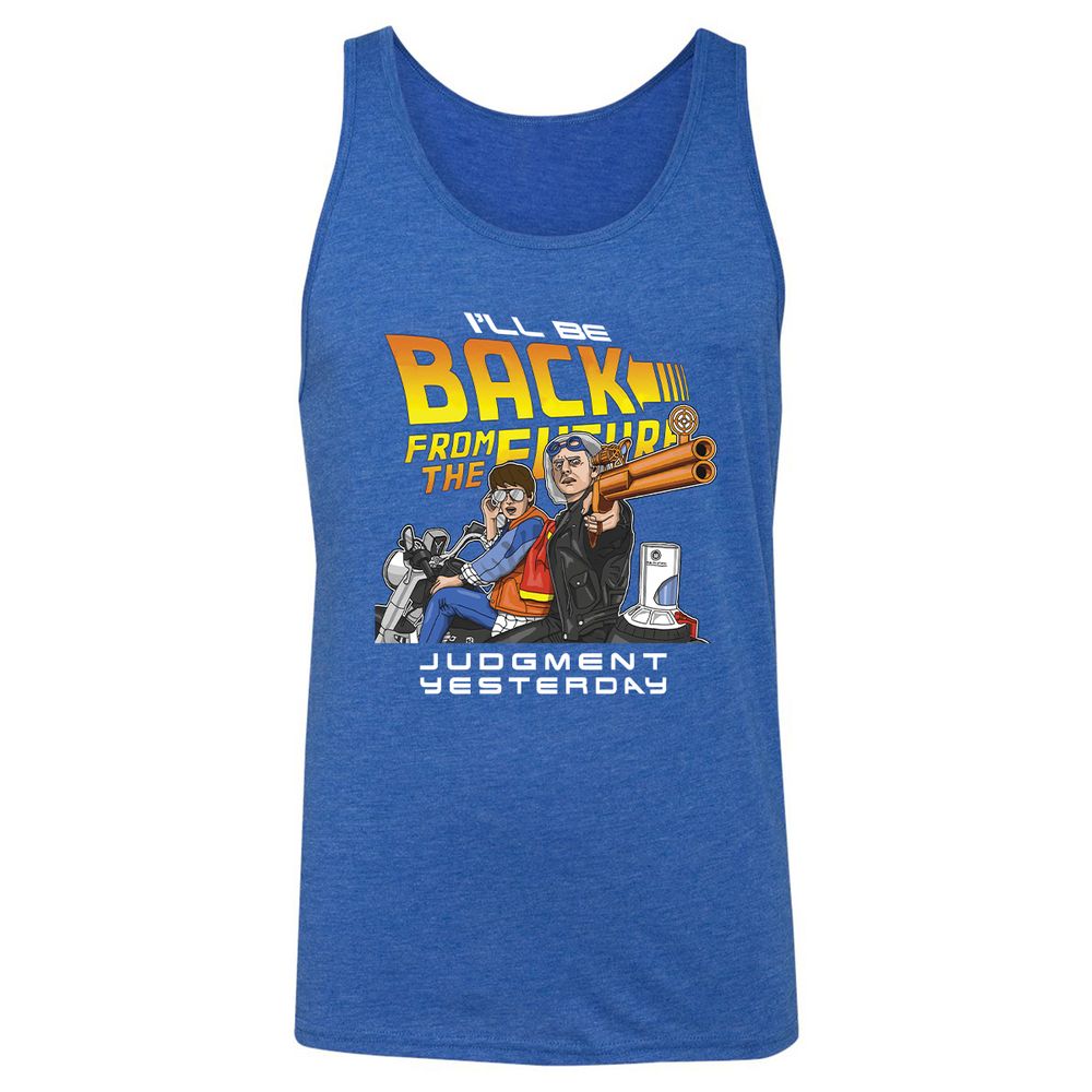 Unisex Jersey Tank - Q9PQQ5GT - True Royal Triblend - 12