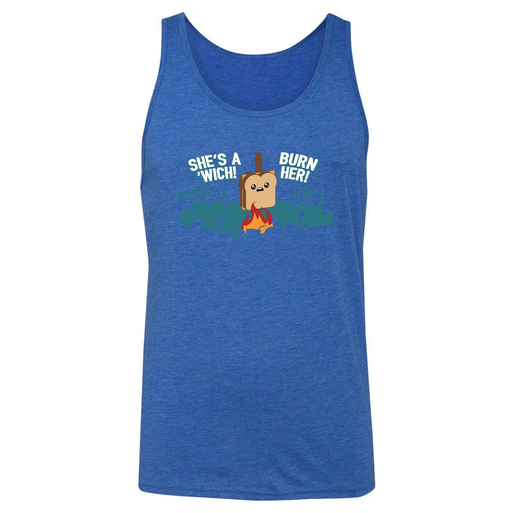 Unisex Jersey Tank - 2PAJL7NZ - True Royal Triblend - 12