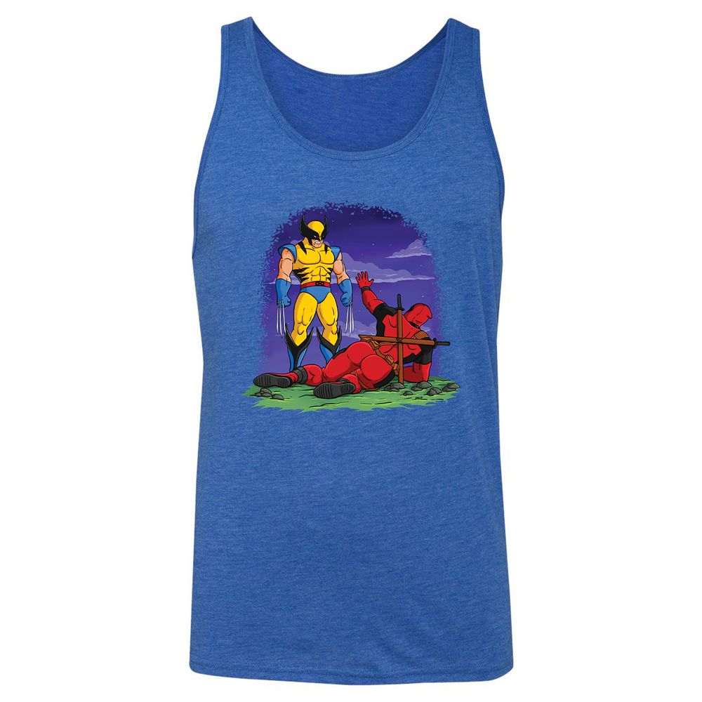 Unisex Jersey Tank - QK3689S7 - True Royal Triblend - 12