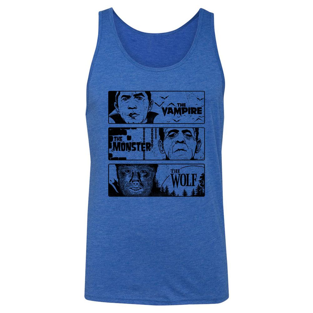 Unisex Jersey Tank - JCJR3U3X - True Royal Triblend - 12