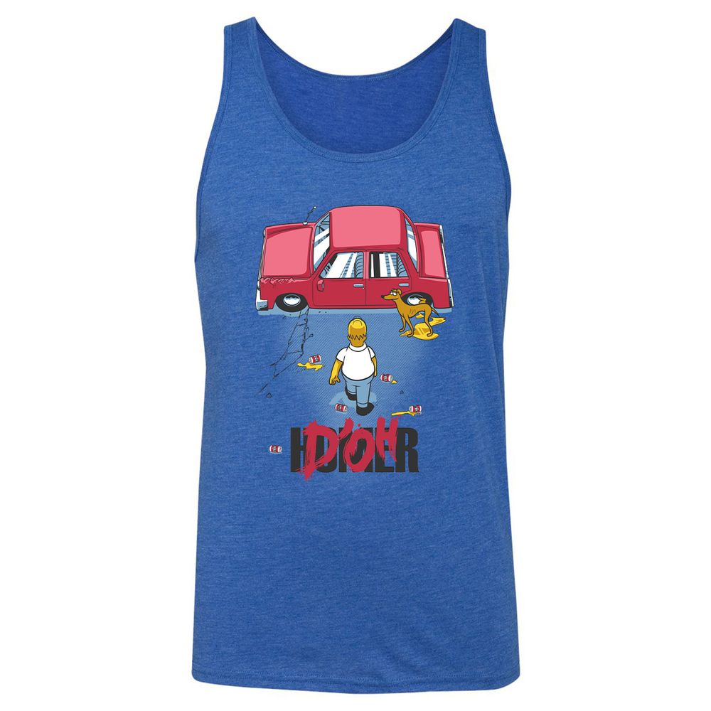 Unisex Jersey Tank - SUJK5QKJ - True Royal Triblend - 12