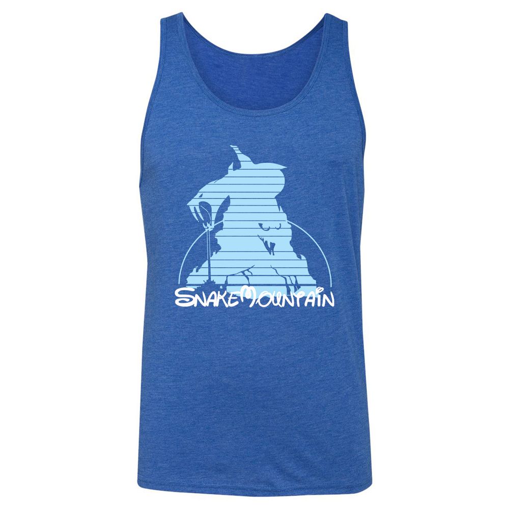 Unisex Jersey Tank - QGHLT5D3 - True Royal Triblend - 12