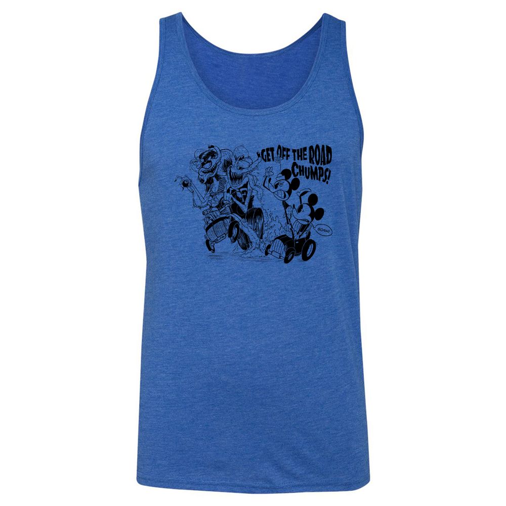 Unisex Jersey Tank - RU5S77T3 - True Royal Triblend - 12