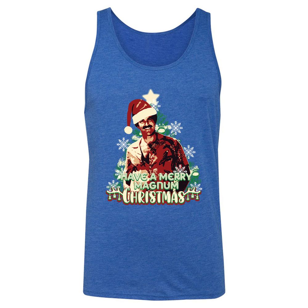 Unisex Jersey Tank - NKFYWNCE - True Royal Triblend - 12
