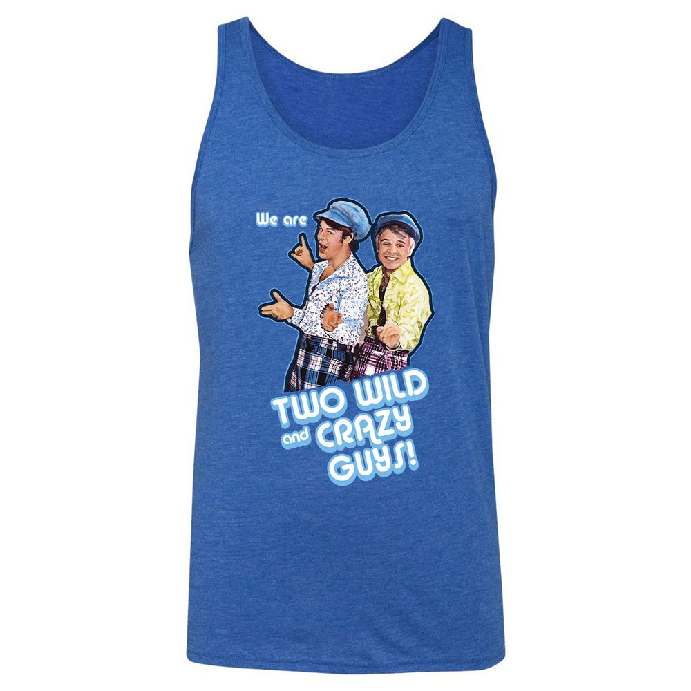 Retro Funny Duo - True Royal Triblend - 12