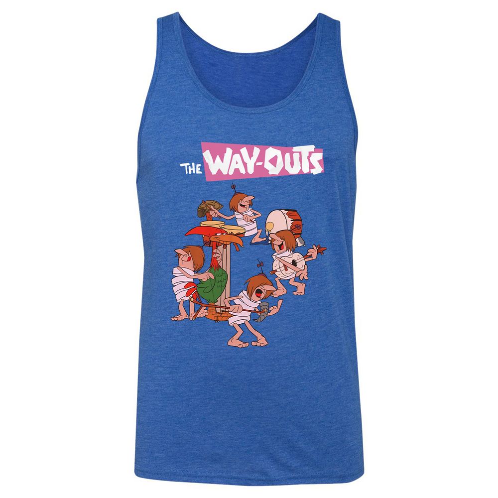 Unisex Jersey Tank - E6PXD3TC - True Royal Triblend - 12