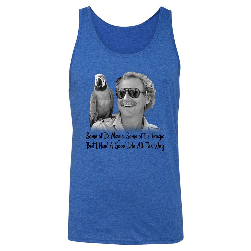 Unisex Jersey Tank - VRME4WHF - True Royal Triblend - 12