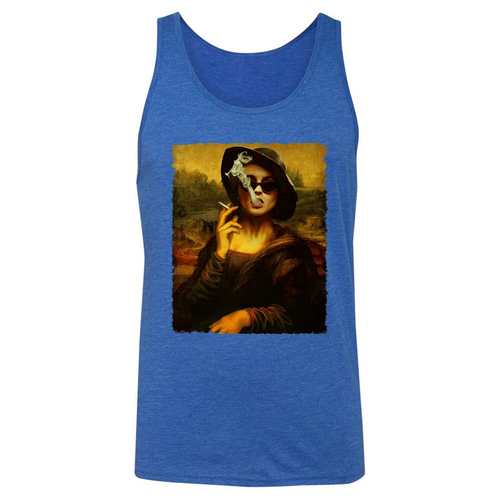 Unisex Jersey Tank - WHRVTNG3 - True Royal Triblend - 12