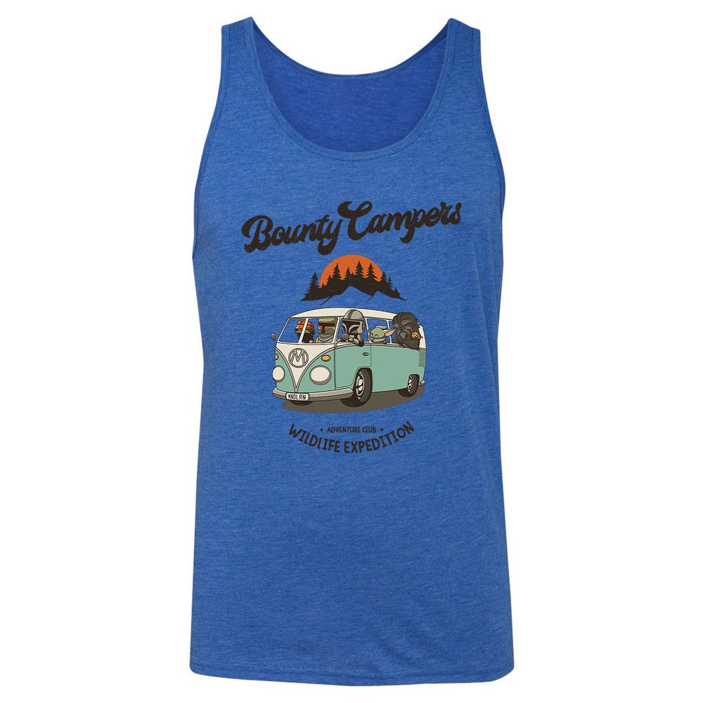 Unisex Jersey Tank - D263LMAR - True Royal Triblend - 12