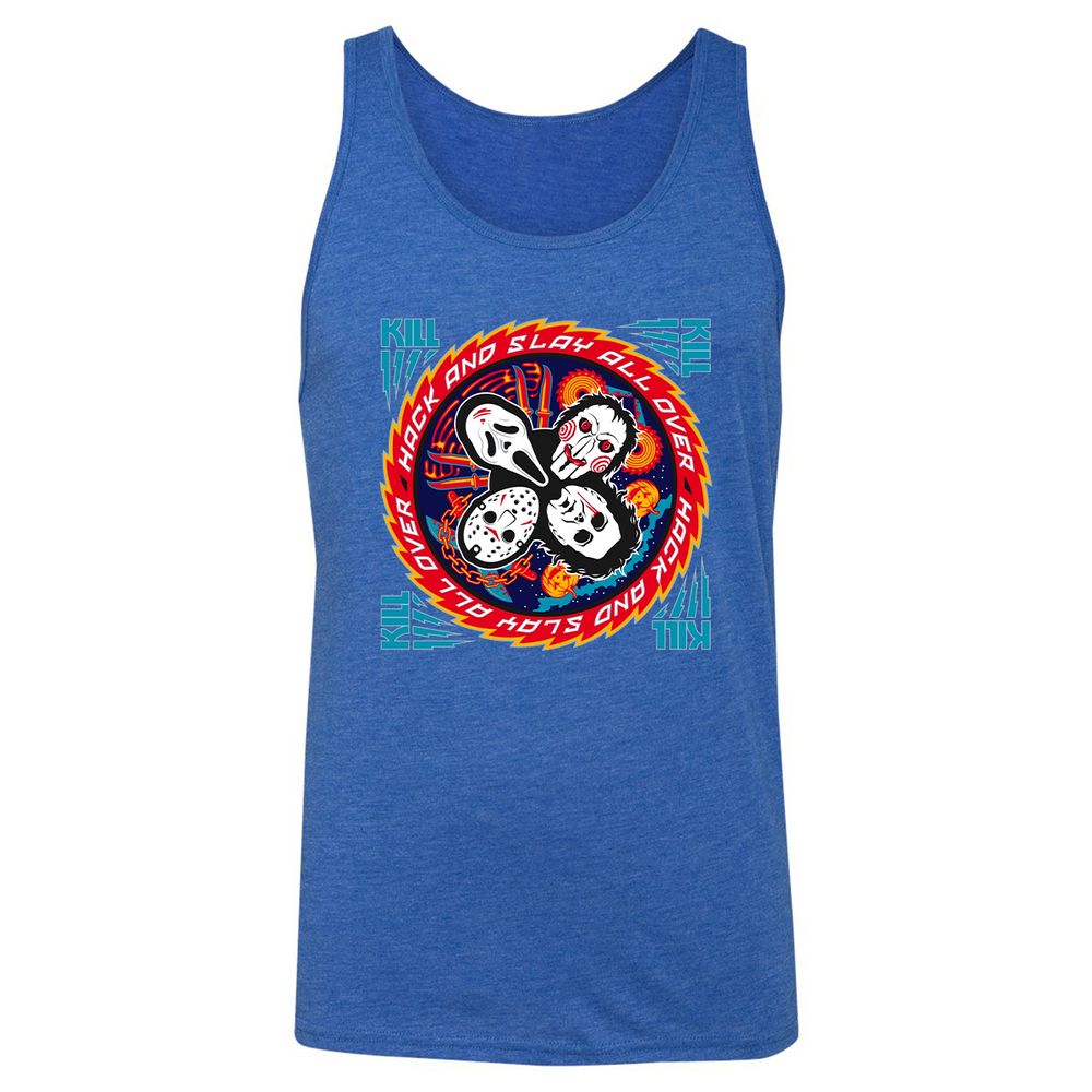 Unisex Jersey Tank - 7YKQGDUN - True Royal Triblend - 12
