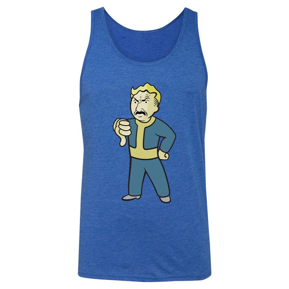 Unisex Jersey Tank - PX5XPJH8 - True Royal Triblend - 12