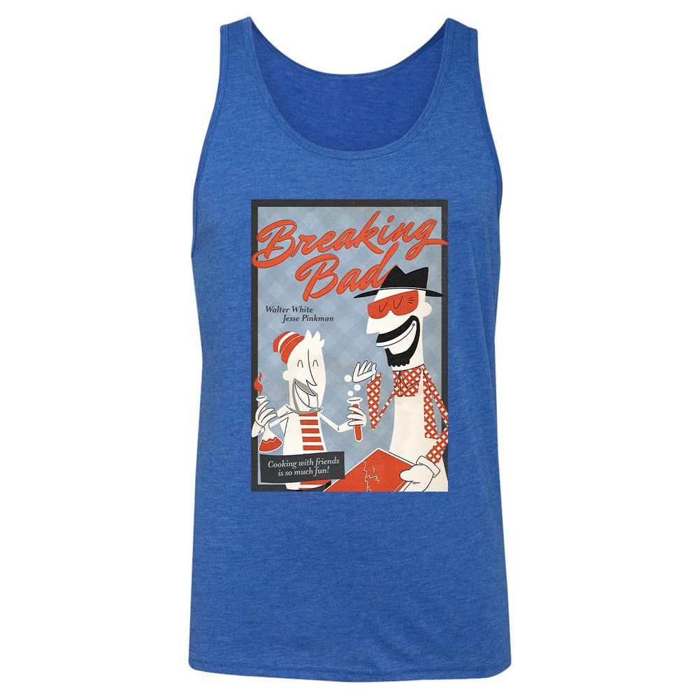 Unisex Jersey Tank - FJJYNV9X - True Royal Triblend - 12