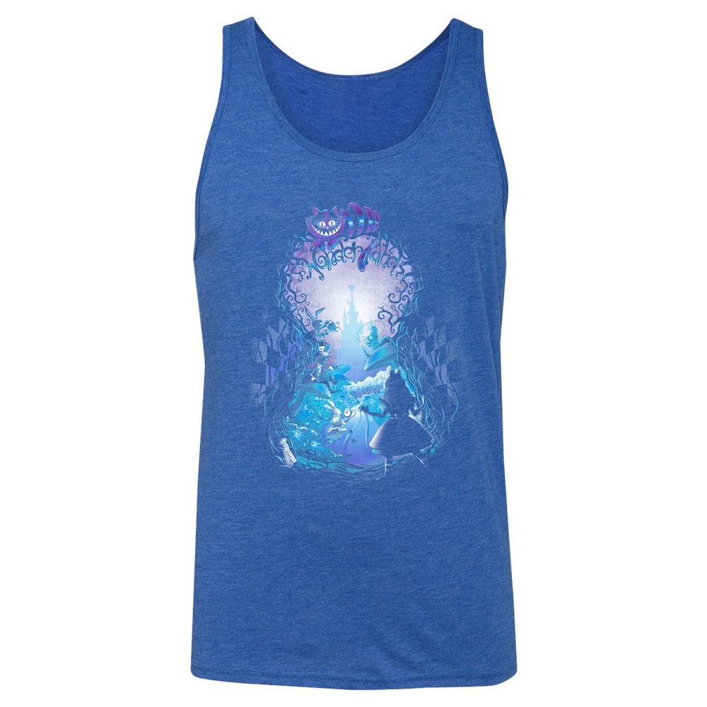 Unisex Jersey Tank - Q3MSL8SA - True Royal Triblend - 12