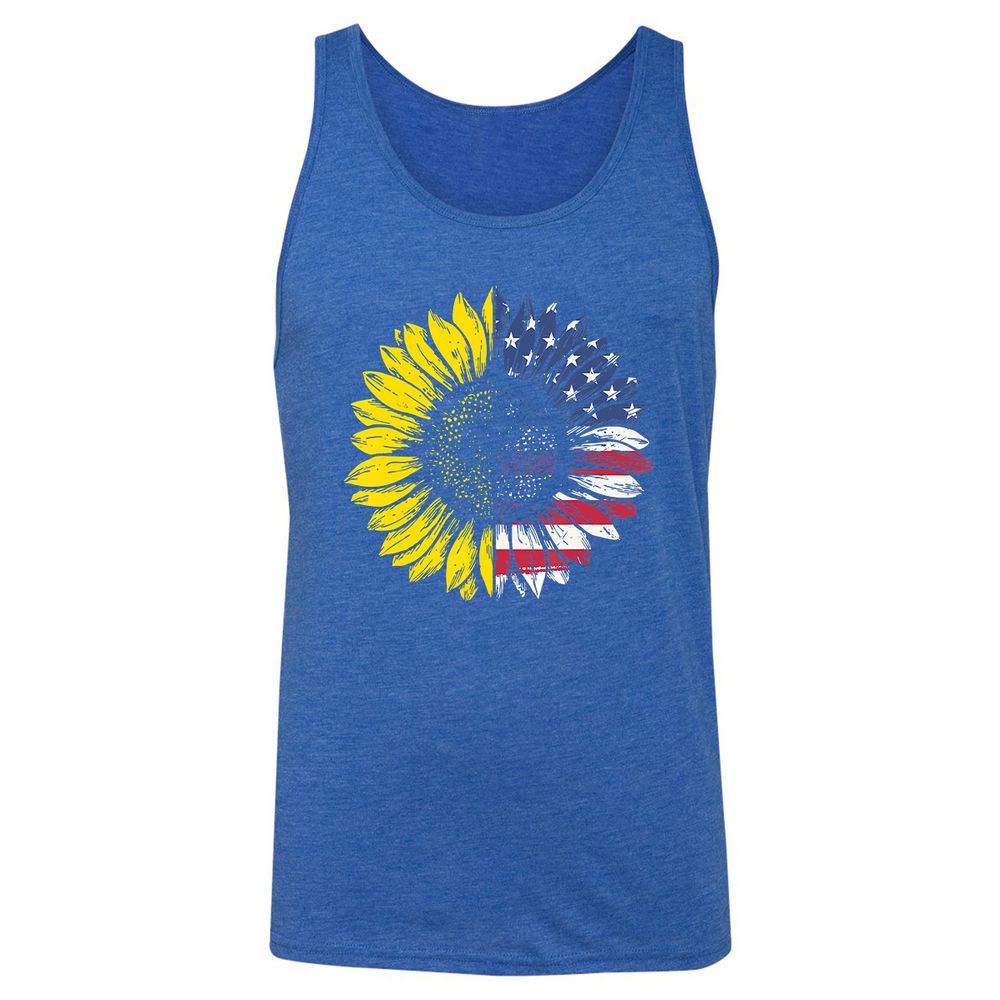 Unisex Jersey Tank - GHK3WB8T - True Royal Triblend - 12
