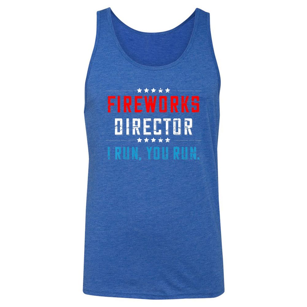 Unisex Jersey Tank - SB34KDMU - True Royal Triblend - 12