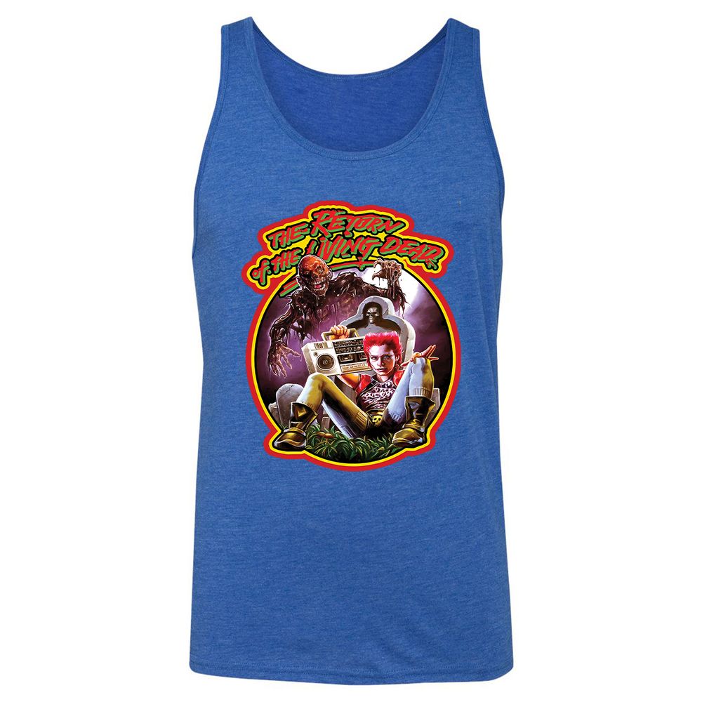 Unisex Jersey Tank - JSXU7CB4 - True Royal Triblend - 12