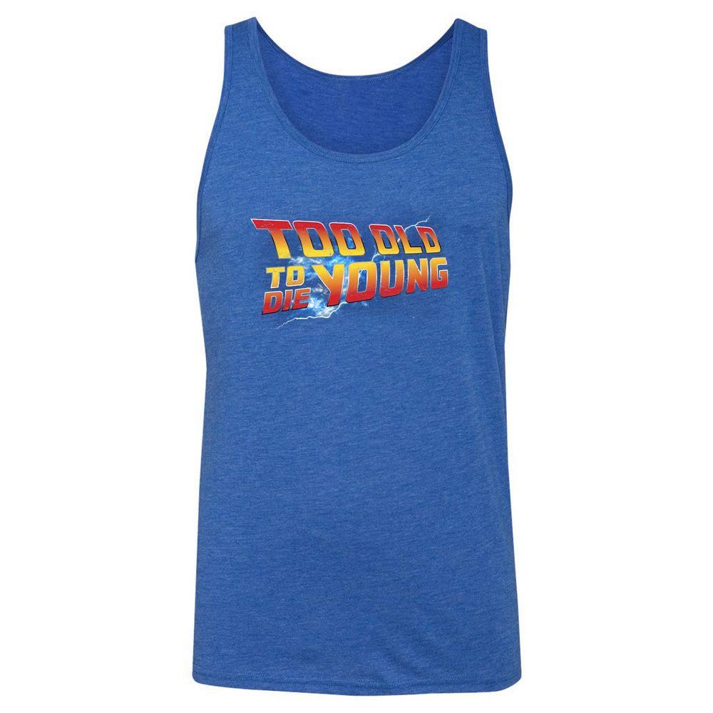 Unisex Jersey Tank - YGCWKLY9 - True Royal Triblend - 12