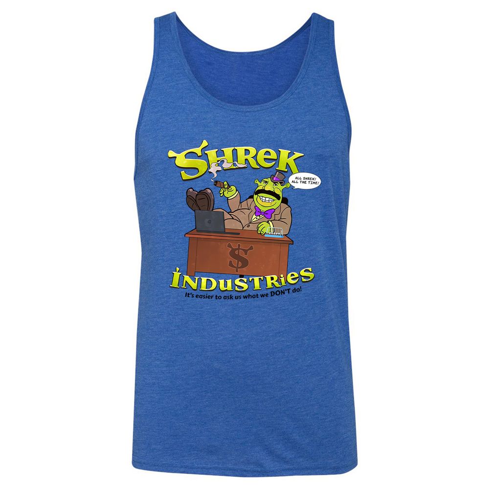 Unisex Jersey Tank - N9VJUBYK - True Royal Triblend - 12