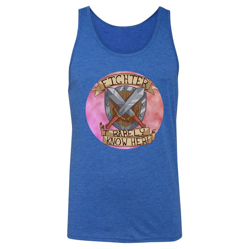Unisex Jersey Tank - EUEQRYR4 - True Royal Triblend - 12