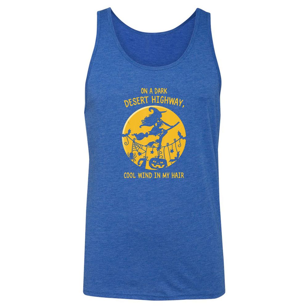 Unisex Jersey Tank - N4BVM42S - True Royal Triblend - 12