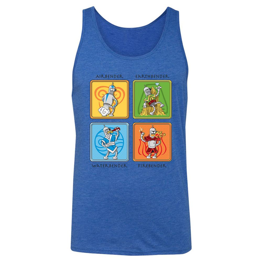 Unisex Jersey Tank - NP3AZH4E - True Royal Triblend - 12