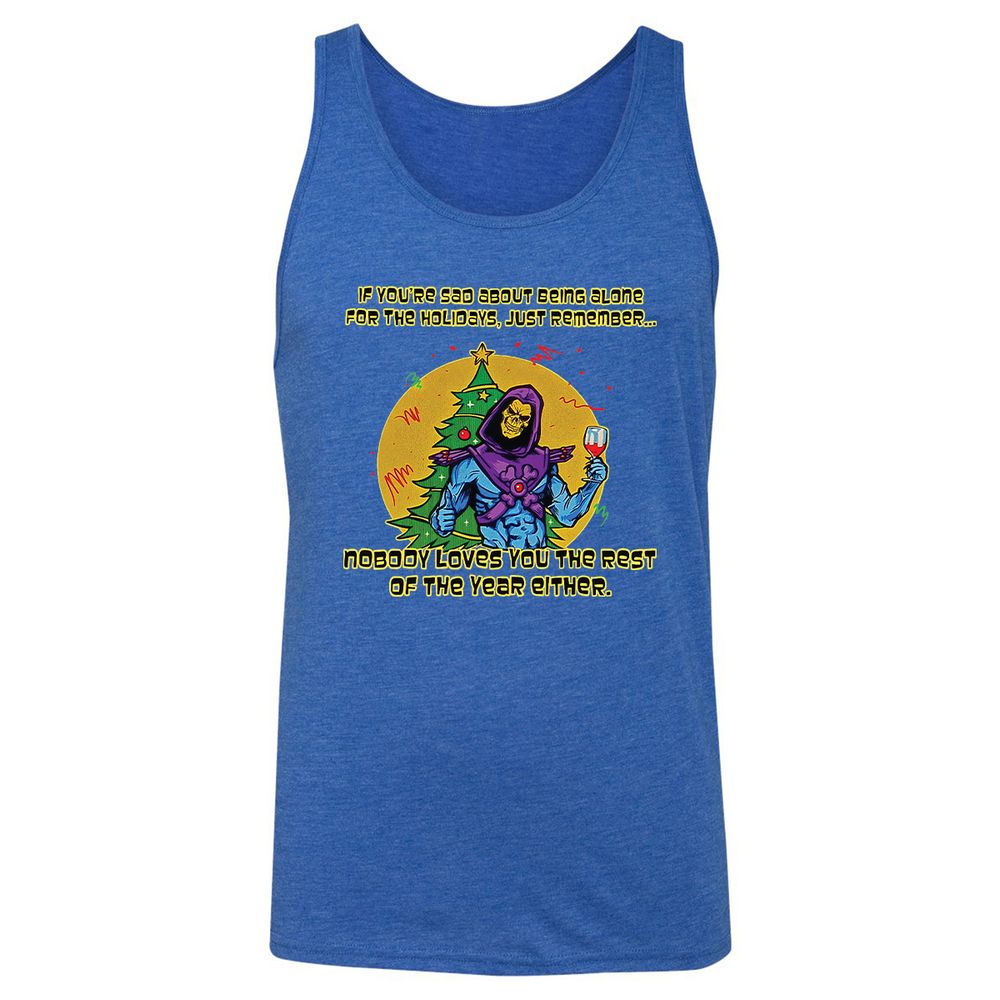 Unisex Jersey Tank - LYSXP7LQ - True Royal Triblend - 12