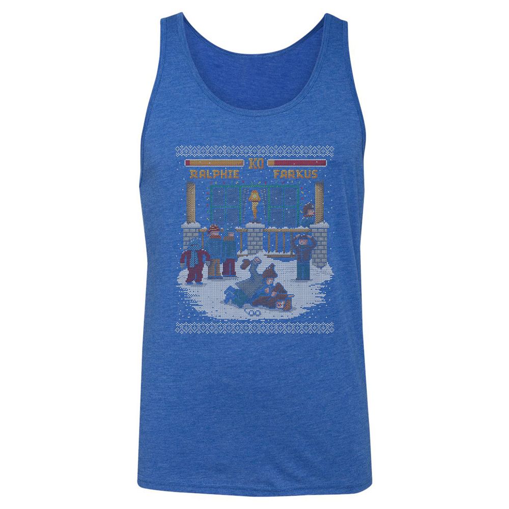 Unisex Jersey Tank - 7LJML9XW - True Royal Triblend - 12