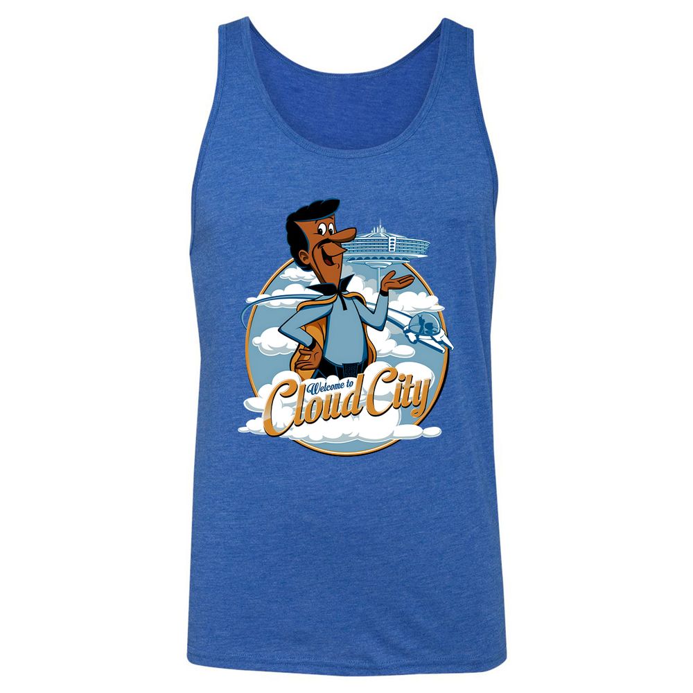 Jetson Cloud City - True Royal Triblend - 12