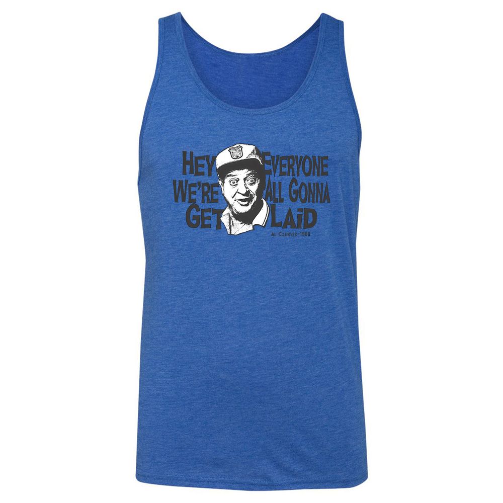 Unisex Jersey Tank - J57MFZQN - True Royal Triblend - 12