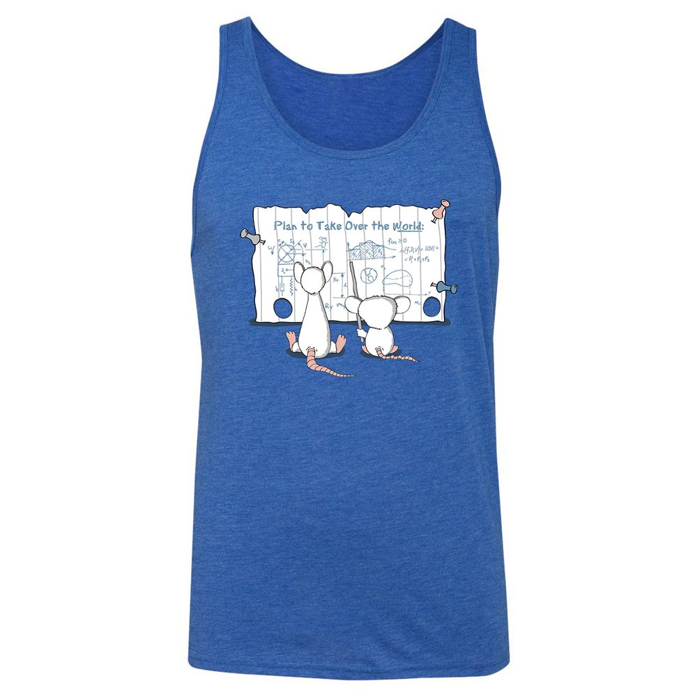 Unisex Jersey Tank - Y8TF9ENV - True Royal Triblend - 12