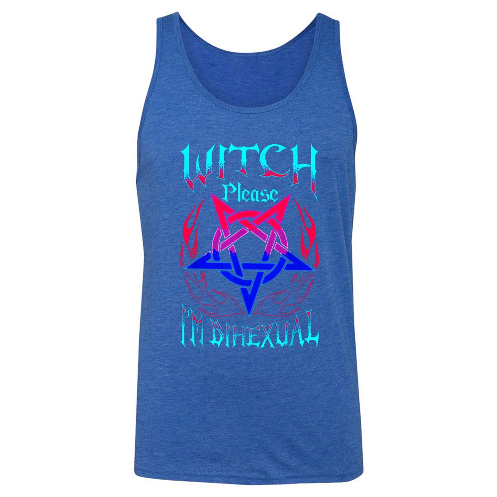 Unisex Jersey Tank - 8FJC83N4 - True Royal Triblend - 12