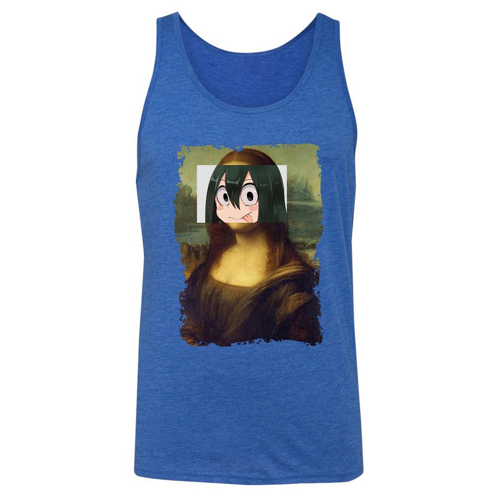 Unisex Jersey Tank - SWWLKHPL - True Royal Triblend - 12