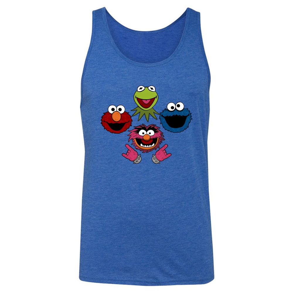 Unisex Jersey Tank - 4KZCMN9N - True Royal Triblend - 12
