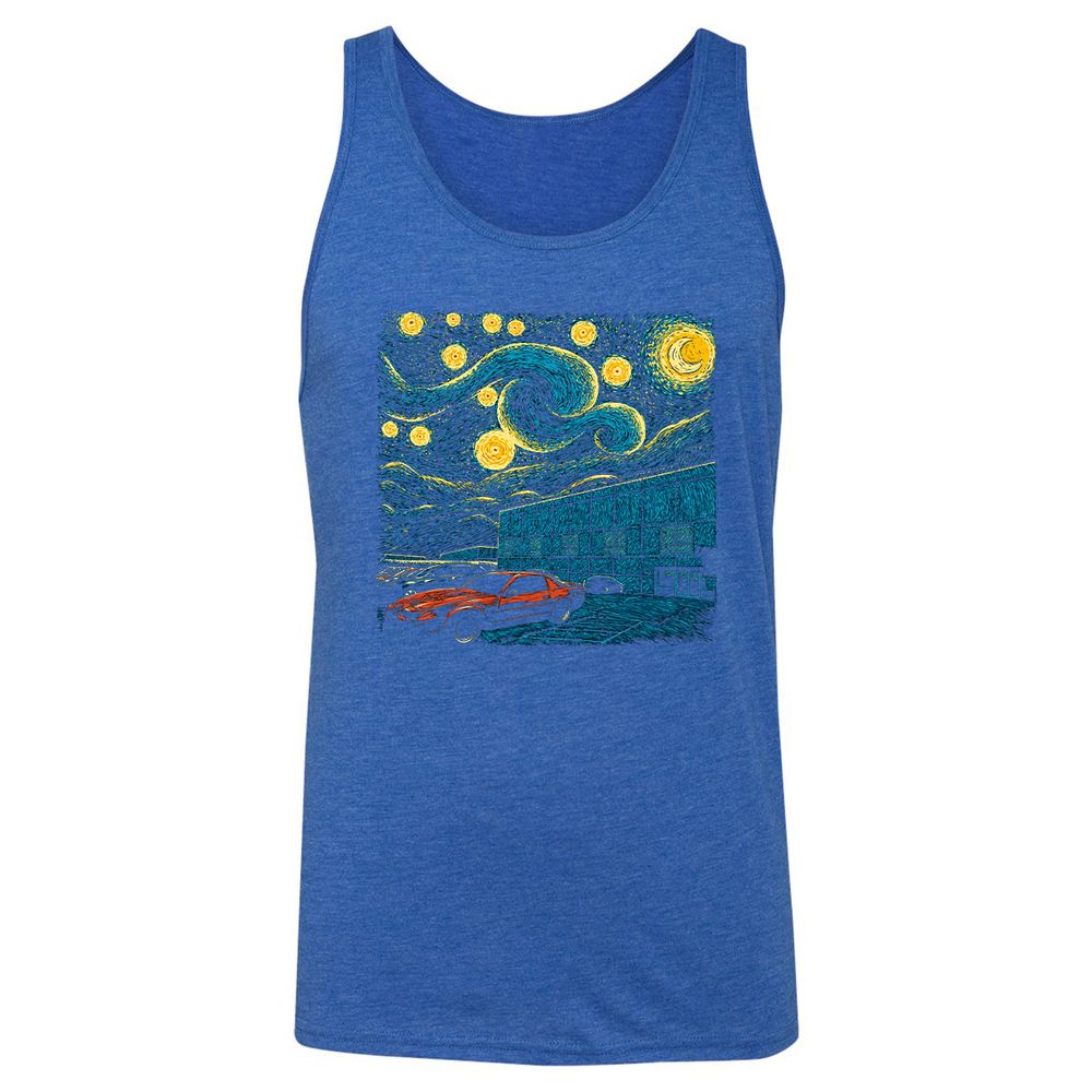 Unisex Jersey Tank - XV4UEAQK - True Royal Triblend - 12