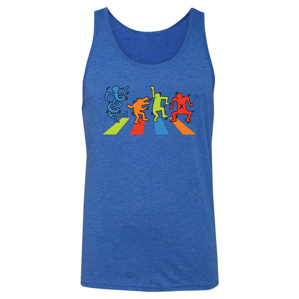 Unisex Jersey Tank - 7RVSHB69 - True Royal Triblend - 12